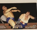 Sgt Slaughter Vs Iron Sheik Trading Card WWE Ultimate Rivals 2008 #74 - £1.57 GBP