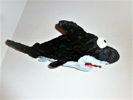 Great American Toy Co Inc Stuffed Plush Black Blue Shark 13&quot; - £23.48 GBP