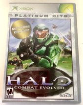 Halo 1 Combat Evolved Platinum Hits Microsoft Original Xbox 2001 Game Bungie - $19.75