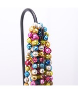 Antique Vintage Faceted Mercury Bead Christmas Garland 180 &quot;  15&#39; Origin... - $143.19