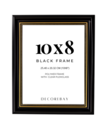 Decorebay Home 10x8 Inch (25x20 cm) Polymer Single Photo Display Black F... - $357.22 MXN