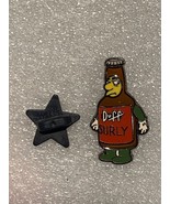 Simpsons 1 of the 7 Duffs Pinback (SURLY) 1 1/4&quot; *Pre-Owned* DTC - $15.99