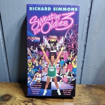 Sweatin&#39; To The Oldies 3 - Richard Simmons - 1993 - VHS Movie - £7.39 GBP