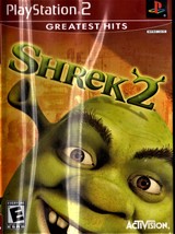 Shrek 2 - PlayStation 2 Greatest Hits - Complete with Case, Disk,&amp; Instructions - £9.59 GBP