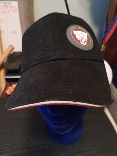 Jaguar Car Auto Adjustable Strap Baseball Hat Cap Black with Logo NWOT - $15.34