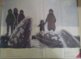 Gareth Steven's Children's Books The Story of Three Whales 1989 Year Poster - $4.94