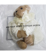 Avon Teddy Bear Jewelry Pouch 1995 Valentine&#39;s Day New - £19.40 GBP