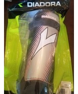 Diadora Soccer Shinguards Size L Black/Grey/Pink 160-180 cm 5&#39;3-5&#39;11 inc... - $47.52 CAD