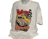 Vintage 90’s Halibrand T Shirt Mens XXL Rod Run Wellington Kansas Ninety... - £39.85 GBP