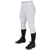 CHAMPRO TOURNAMENT WOMENS SOFTBALL PANTS SIZE SMALL WHITE BP11 NEW - $19.79