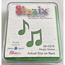 Sizzix music notes small die - £6.17 GBP