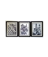 M.C. Escher Art Framed Set - $225.67 CAD