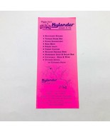 Peggy Sue&#39;s Hylander Steak &amp; Rib Brochure 1990&#39;s Eureka Springs AR Brochure - $126.90 MXN