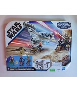 Star Wars Mission Fleet N 1 Starfighter Speeder Bike Figures Mandalorian... - $51.90 CAD