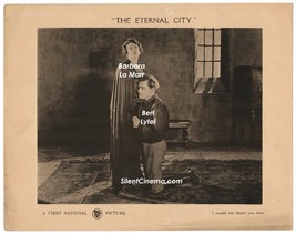 THE ETERNAL CITY (1923) Bert Lytell Defends Barbara La Marr Silent Film Drama - £74.63 GBP