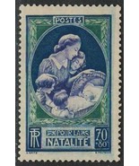 FRANCE 1939 Very Fine MH Semi - Postal Stamp Scott # B90 CV 5.25 $ - $5.25