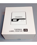 ORGBRO Z3 Bluetooth Portable Thermal Label Barcode Maker Printer/Open Box - $28.71