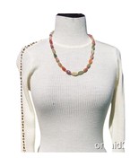 Cache Ivory Moc Turtle Neck Metal Studs Down Sleeve Top Stretch Knit $11... - $64.55 CAD