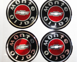 Vintage 90&#39;s Automotive Wheel Center Cap Round Emblem Accent Trim MONTE ... - £15.98 GBP