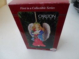 Heirloom Collection Carlton Cards Angel Christmas Ornament 10th Anniversary - $7.42