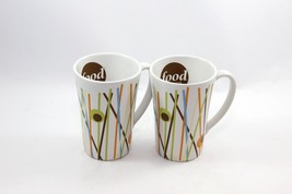 Food Network Olive Oversized Mugs Set of 2 - £15.61 GBP