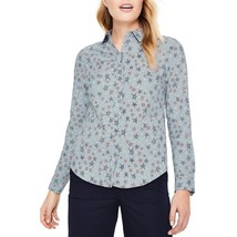 BODEN Modern Classic Print Shirt Stars sz 6 NWT - £29.27 GBP