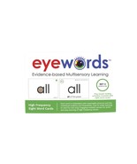 Multisensory Sight Word Cards, Set #2, Words 51-100 - £42.65 GBP