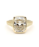Lab Grown Taylor Swift Engagement Ring 4.00 Ct Cushion Cut Diamond 14k G... - $3,441.00 CAD