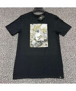Air Jordan Shirt Men Small Black Nike Air Jumpman Short Sleeve New Cotton - €33,32 EUR