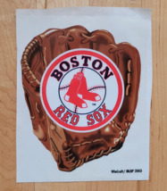 Boston Red Sox Decal/Sticker Win Craf t / MLBP 2003 7.5 X 5.5 Vintage - $28.11