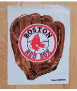 Boston Red Sox Decal/Sticker Win Craf t / MLBP 2003 7.5 X 5.5 Vintage - $38.89 CAD