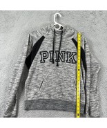 Victoria&#39;s Secret Pink Womens Gray Long Sleeve Pullover Hoodie Size M - £23.40 GBP