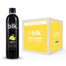 blk. Natural Mineral Alkaline Water, Dirty Lemonade, 12 Pack 16.9 Fl Oz ... - $35.99