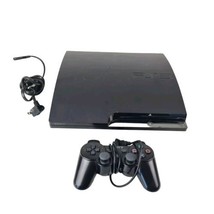 Sony PlayStation 3 Slim 120GB PS3 Console CECH-2001A With Controller  - £78.47 GBP