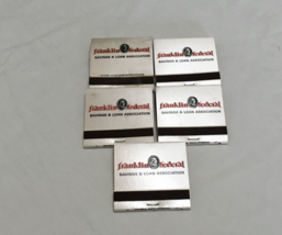 Franklin federal savings and loan association Pittsburgh vintage matchbook lot - £19.59 GBP