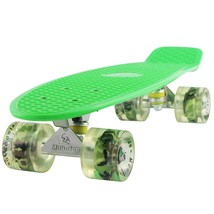Skateboard Green Adults Little Cruiser Complete Kids Skateboards Youth B... - £63.68 GBP