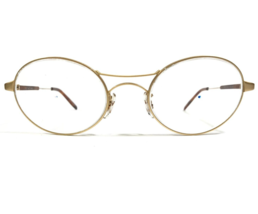 Paul Smith Eyeglasses Frames PS-147 GA Gold Brown Tortoise Round Wire 48-19-140 - £110.96 GBP