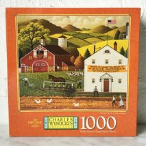 Charles Wysocki&#39;s Americana Moving Day in Amish Country 1000 Pc Puzzle NEW - £22.74 GBP