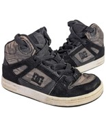 DC Skateboarding Shoes Black Camo Youth Pure High Top Size 12.5 KIDS - $29.70