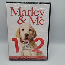 Marley &amp; Me 1 + 2 The Puppy Years Dvd Movie Set Brand New And Sealed Kids Family - £7.46 GBP