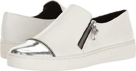 Michael Kors Women&#39;s Grayson Leather Slip On Sneaker Shoes 9 NEW IN BOX - £74.45 GBP