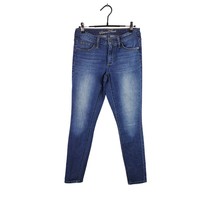 Universal Thread Skinny Jeans Womens Mid Rise 2/26R Blue Denim - £20.07 GBP