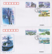 China PRC 2761-2766 Used FDC Shanghai&#39;s Pudong Zayix Stamps 101222SM05 - $5.18