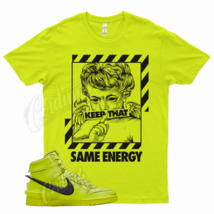 Yellow ENERGY Shirt for Ambush N Dunk Atomic Green Flash Lime Neon Volt  - £20.16 GBP+