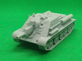 1/72 scale - Soviet SU-122 assault gun, World War Two, WW 2, 3D printed - £4.74 GBP