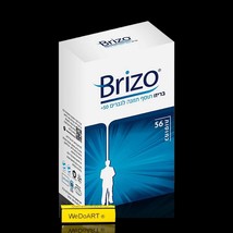 BRIZO 56 capsules -  dietary supplement for men aged 50+ - $75.90