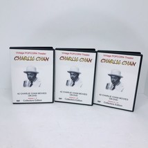 Charlie Chan DVD Set Collector&#39;s Edition Vol 1-14 VTG Popcorn Theatre 126 Movies - £79.09 GBP