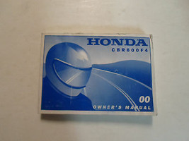 2000 Honda CBR600F4 CBR 600 F 4 Operatori Proprietari Manuale OEM Fabbrica X - £37.93 GBP