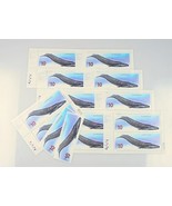 2010 Lot De 9 Bleu Baleine Haute Valeur Canadien Timbres W / Deux Vrac T... - $251.86