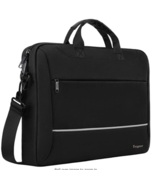 Laptop Bag 15.6 inch, Taygeer Slim Laptop Briefcase - Black Unisex - £19.83 GBP